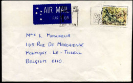 Cover To Montigny-le-Tilleul, Belgium - Covers & Documents