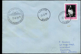 Norway - Cover To Battisley, England - "M.S. Vistafjord, On Cruise, Posted On Board" - Lettres & Documents