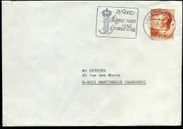 Luxembourg - Cover To Marcinelle, Belgium - Storia Postale