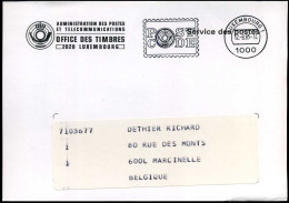 Luxembourg - Special Postmark "Steel In Buildings" - Storia Postale