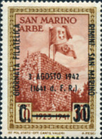 140577 MNH SAN MARINO 1942 JORNADA FILATELICA RIMINI - SAN MARINO - Nuevos