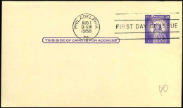 Postal Stationary - From Philadelphia, Pennsylvania - 1941-60