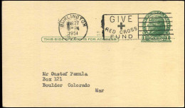 Postal Stationary - From Burlington, Vermont - 1941-60