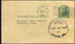 Postal Stationary - From Shelby, North Carolina - 1941-60