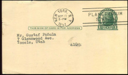 Postal Stationary - From New York, N.Y. - 1941-60