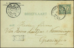 Briefkaart - "A. Bekkering In Hulpmeststoffen, Landbouwmachines Enz., Musselkanaal" - Lettres & Documents