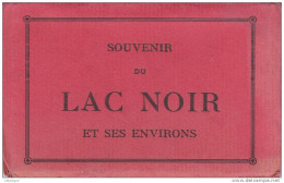 68 - LAC NOIR - CARNET  6 CPA - Orbey