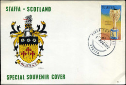 Staffa - Scotland -- Special Souvenir Cover 1972 - Local Issues