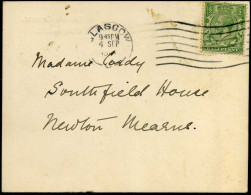 Cover From Glasgow To Newton Mearns - Lettres & Documents