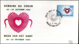 FDC - 1992 - Week Van Het Hart - 1971-1980