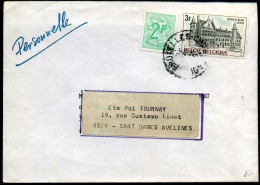 Cover Van Bruxelles Naar Sart Dames Avelines  - Cartas & Documentos