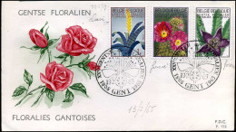 FDC - 1315/17 - Gentse Floraliën - 1961-1970