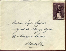 Cover From Ixelles To Bruxelles - Storia Postale