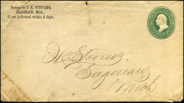 Cover From And To Saginaw, Michigan - ...-1900