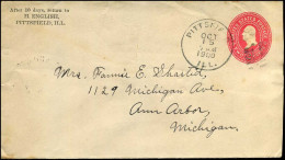 Cover From Pittsfield, Illinois To Ann Harbor, Michigan - ...-1900