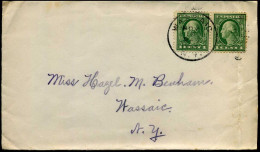 Cover From And To Wassaic, New York - Lettres & Documents