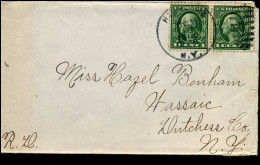 Cover To Wassaic, New York - Storia Postale