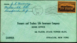 Cover From Rexford, New York To Syracuse, New York - Covers & Documents