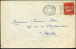 Cover From Bruxelles To Ixelles - 1948 Exportación