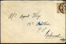 Cover From Liège To Tirlemont - N° 203 - 1922-1927 Houyoux