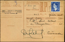 Ontvangkaart / Carte-Récépissé - N° 911 - Covers & Documents