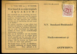 Post Carrd From Koersel To Antwerpen - "N.V. Standaard Boekhandel" - Covers & Documents