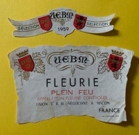 20315  - Fleurie  Plein Feu 1959 - Beaujolais