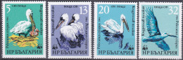 Bulgarien Bulgaria 1984 - Mi.Nr. 3303 - 3306 - Postfrisch MNH - Tiere Animals Vögel Birds - Cranes And Other Gruiformes