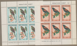 New Zeland 1962 Pro Infanzia Series Of Two Sheets MNH - Ongebruikt