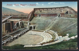Cartolina Pompei, Teatro Maggiore O Scoperto  - Pompei
