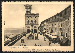 AK San Marino, Piazza Della Libertà E Palazzo Del Governo  - Saint-Marin