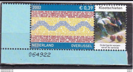 Netherlands Pays Bas 2002 Overijssel Klootschieten MNH** - Neufs