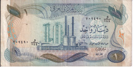 BILLETE DE IRAQ DE 1 DINAR DEL AÑO 1973 (BANK NOTE) - Irak