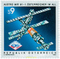 121111 MNH AUSTRIA 1991 AUSTROMIR 91 - Ongebruikt