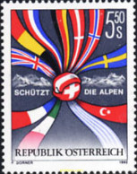 121126 MNH AUSTRIA 1992 PROTEGED LOS ALPES - Nuovi