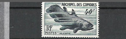 COMORES  1954 Animaux Cat Yt 13 N** MNH - Nuovi