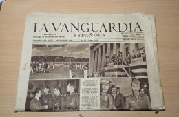 Periodico LA VANGUARDIA Del 28 De Noviembre De 1943 - Zonder Classificatie