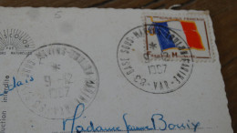 CPA Avec Cachet Base Sous Marin TOULON MARINE - FM - 1967  ............ 240622 ........ G-1511 - Maritieme Post