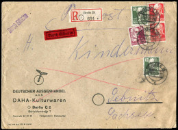 DDR, 1950, 219, 220(2), 225(2), Brief - Sonstige & Ohne Zuordnung