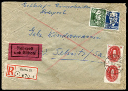 DDR, 1951, 215(2), 225, 226, 269, Brief - Sonstige & Ohne Zuordnung
