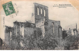 DOUE LA FONTAINE - Ruines De La Collègiale Saint Denis - état - Doue La Fontaine