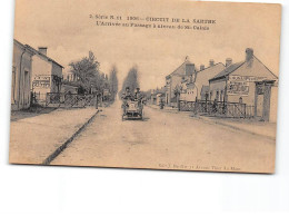 Circuit De La Sarthe - L'arrivée Au Passage à Niveau De SAINT CALAIS - Très Bon état - Saint Calais