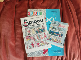Spirou  N° 1000 Spécial 13 Juin 1957 Avec Ses Suppléments Montés - Spirou Magazine
