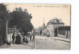 MELUN - La Rue Du Palais De Justice - Très Bon état - Melun