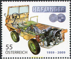 223514 MNH AUSTRIA 2009 50 ANIVERSARIO DE STEYR PUCH HAFLINGER - Nuovi