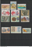 ESPAGNE 1978  Yvert 2123-2125 + 2135-2138 + 2149-2153 NEUF** MNH - Unused Stamps