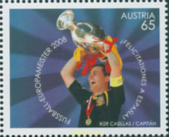 229296 MNH AUSTRIA 2008 CAMPEONES DE LA EUROCOPA - Nuovi