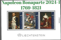Liechtenstein  2024-1  Napoleon Bonaparte  Blok-m/s    Postfris/mnh - Ongebruikt