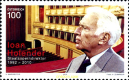 252508 MNH AUSTRIA 2010 PERSONAJE, IOAN HOLENDER - Nuovi