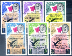 Sharjah. Soprastampati Kennedy 1964. - United Arab Emirates (General)